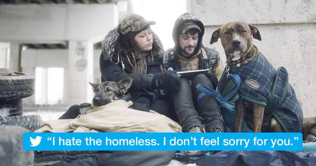 Έβγαλαν όλη τους την κακία στους άστεγους | Βίντεο