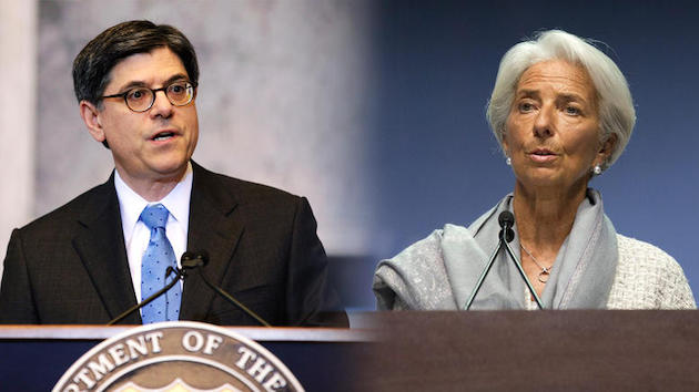 Τζακ Λιου σε Λαγκάρντ: το ΔΝΤ και οι Ευρωπαίοι να κάνουν ότι τους αντιστοιχεί για να επιστρέψει η Ελλάδα στην ανάπτυξη εντός της Ευρωζώνης