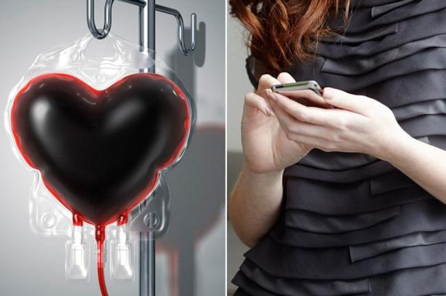 Οι εθελοντές αιμοδότες στην Σουηδία λαμβάνουν ένα μήνυμα στο κινητό κάθε φορά που σώζουν μια ζωή
