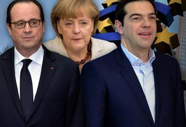 Τηλεφωνική επικοινωνία Τσίπρα με Μέρκελ και Ολάντ