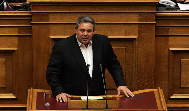 ΒΙΝΤΕΟ Καμμένος: Οι δανειστές έδειξαν πως δεν επιθυμούν συμβιβασμό αλλά να υποτάξουν και να ταπεινώσουν την Ελλάδα