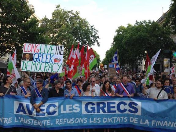 Οι Γάλλοι κρίνουν σε ποσοστό 65% ότι το δημοψήφισμα στην Ελλάδα είναι κάτι καλό