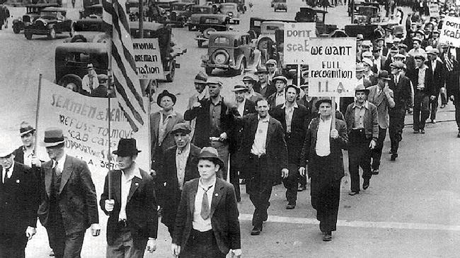 Τα σταφύλια της οργής - Η εργατική αλληλεγγύη στο εργατικό κίνημα της Αμερικής τα χρόνια της κρίσης του '30