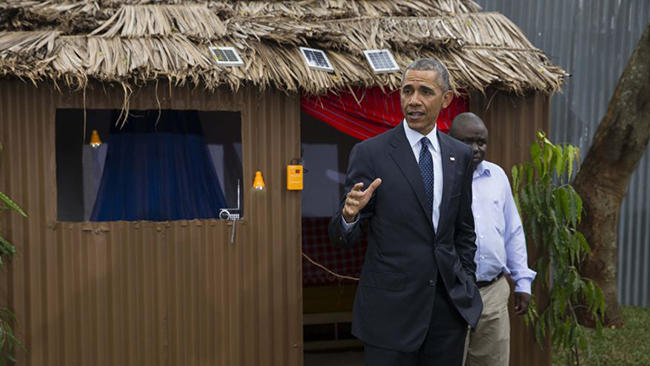 Ο Ομπάμα υποσχέθηκε να επιστρέψει στην Κένυα "χωρίς κοστούμι"
