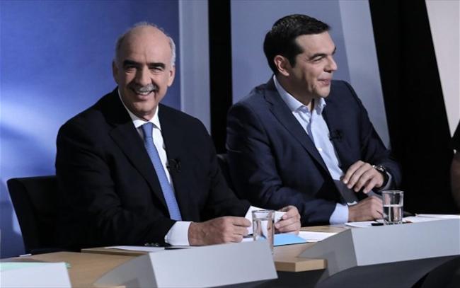 LIVE | Δείτε εδώ το debate μεταξύ Αλέξη Τσίπρα και Βαγγέλη Μεϊμαράκη