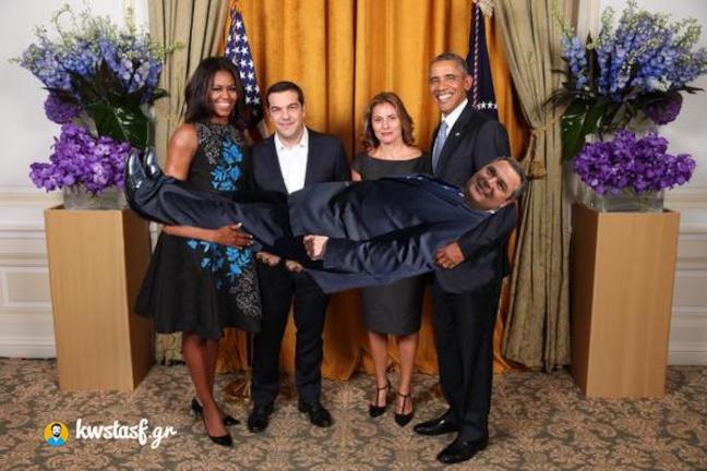 Τα απόλυτα τρολ της φωτογραφίας Ομπάμα - Τσίπρα