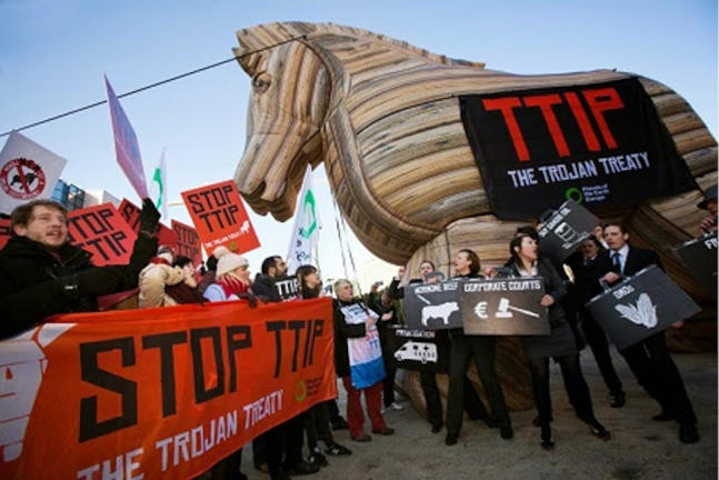 Οι 10 απειλές από την συνθήκη TTIP* για όλουςες μας