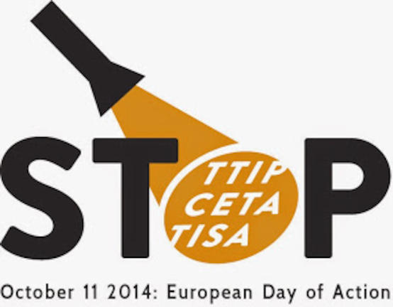 Ευρωπαϊκή Ημέρα Δράσης - Kινητοποίηση στο Σύνταγμα ενάντια στις ληστρικές/ εμπορικές συμφωνίες TTIP CETA TISA