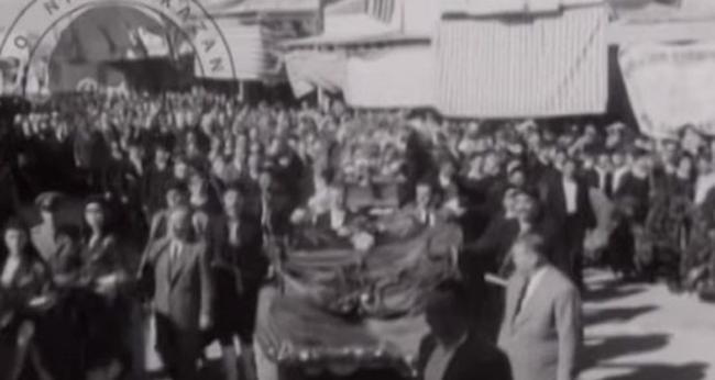 Σπάνιο ΦΙΛΜ - ΒΙΝΤΕΟ: Η κηδεία του Καζαντζάκη, 26 Οκτωβρίου 1957, στο Ηράκλειο