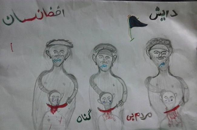 Ζωγραφιά 10χρονου πρόσφυγα...