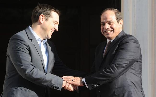 Τσίπρας - Αλ Σίσι: Εγκαινιάζεται μια νέα περίοδος στενής συνεργασίας (ΦΩΤΟ+ΒΙΝΤΕΟ)