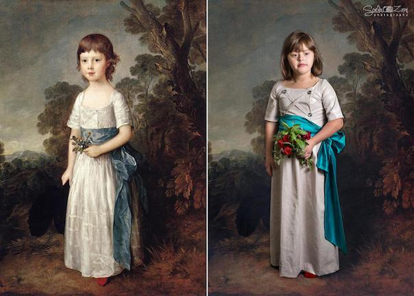 Παιδιά με σύνδρομο Down αναπαριστούν διάσημους πίνακες (ΕΙΚΟΝΕΣ)