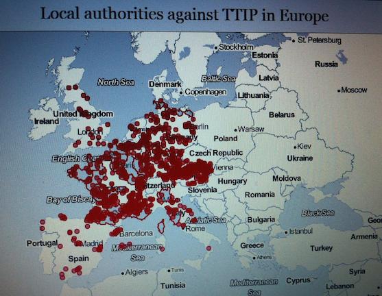 Το κίνημα ΕΛΕΥΘΕΡΕΣ ΖΩΝΕΣ από την TTIP αναπτύσσεται και συντονίζεται στην Ευρώπη. Στην Ελλάδα;