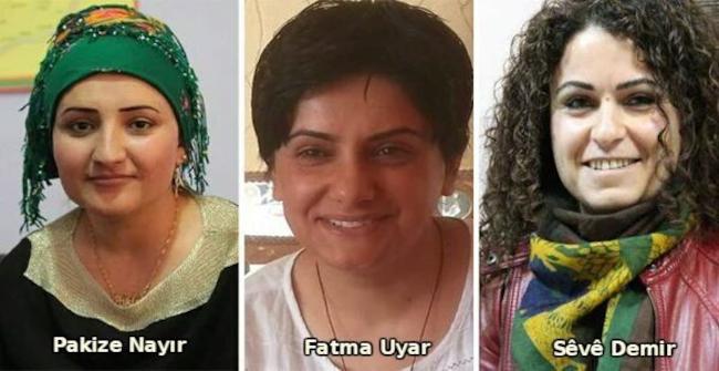 Τρεις Κούρδισσες ακτιβίστριες δολοφονήθηκαν εν ψυχρώ από την τουρκική αστυνομία