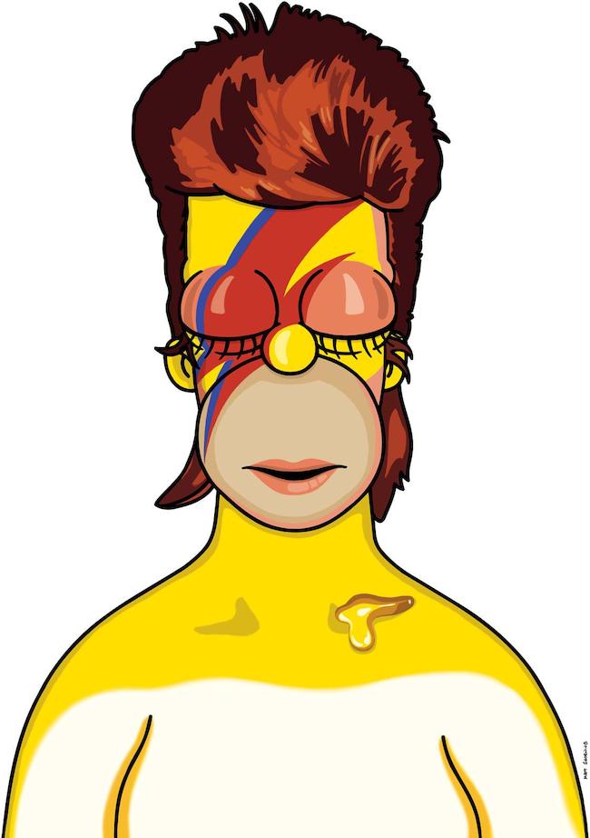 Οι Simpsons τιμούν την μνήμη του David Bowie