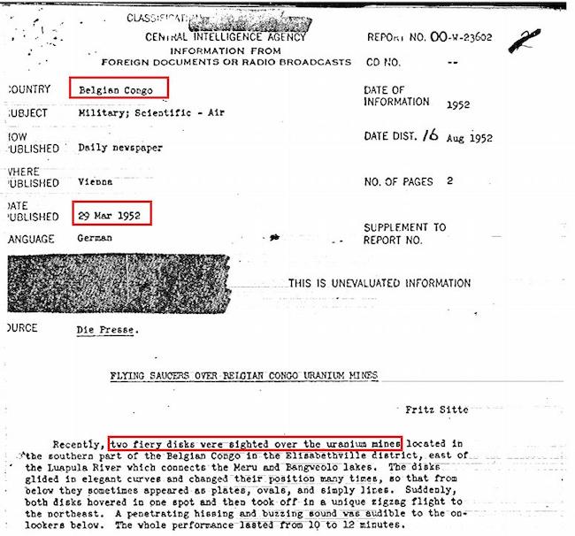 Όλοι οι απόρρητοι φάκελοι που έδωσε στην δημοσιότητα η CIA για τα UFO, ΕΔΩ!