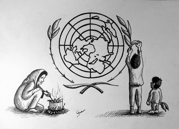 Συγκλονιστικά σκίτσα Σύριων καλλιτεχνών - γροθιά στο στομάχι της διεθνούς κοινότητας