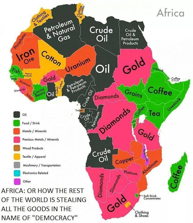 Η Αφρική έτσι όπως την βλέπουν οι πολυεθνικές...