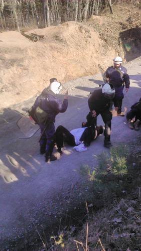 Σκουριές: Μόλις συνέλαβαν δύο γυναίκες (φωτο)