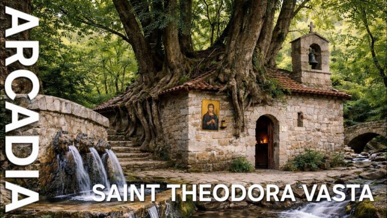 Η εκκλησία με τα δέντρα στη στέγη: Ένα σπάνιο θαύμα της φύσης (βίντεο)