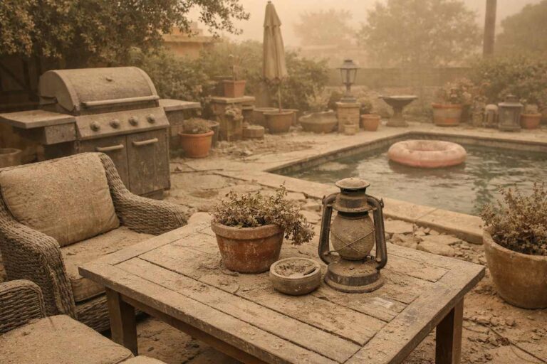 Αφρικανική σκόνη: Πώς επηρεάζει του εξωτερικούς χώρους και πώς να καθαρίσεις σωστά