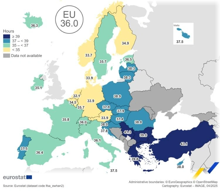 Πρωταθλητές εργασίας οι Έλληνες στην Ευρωζώνη – Δουλεύουν περισσότερο, αλλά με χαμηλούς μισθούς