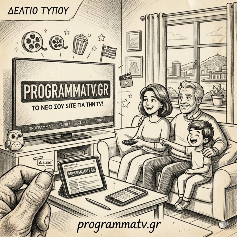 ProgrammaTV.gr: Ο νέος δωρεάν τηλεοπτικός οδηγός για όλα τα ελληνικά κανάλια